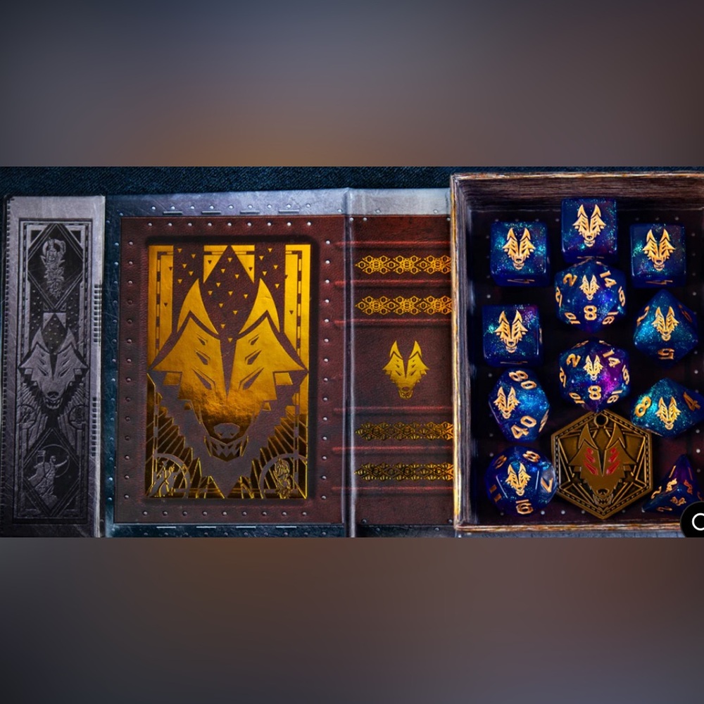 Dragon Age Dreadwolf Elder Dice NWT - First Edition, still in package - Picture 3 of 5